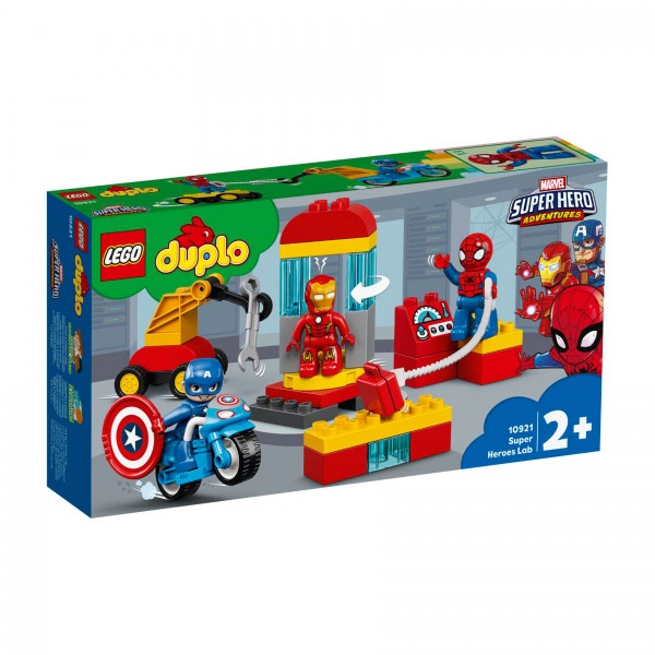 LEGO® DUPLO® 10921 Iron Mans Labor-Treffpunkt