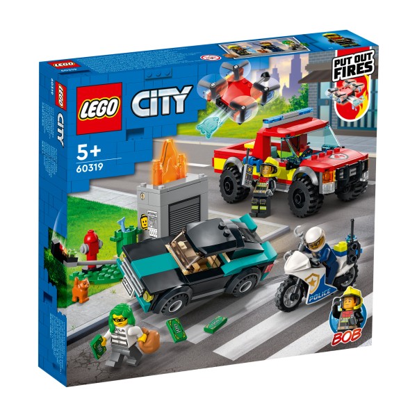LEGO® CITY 60319 Löscheinsatz und Verfolgungsjagd
