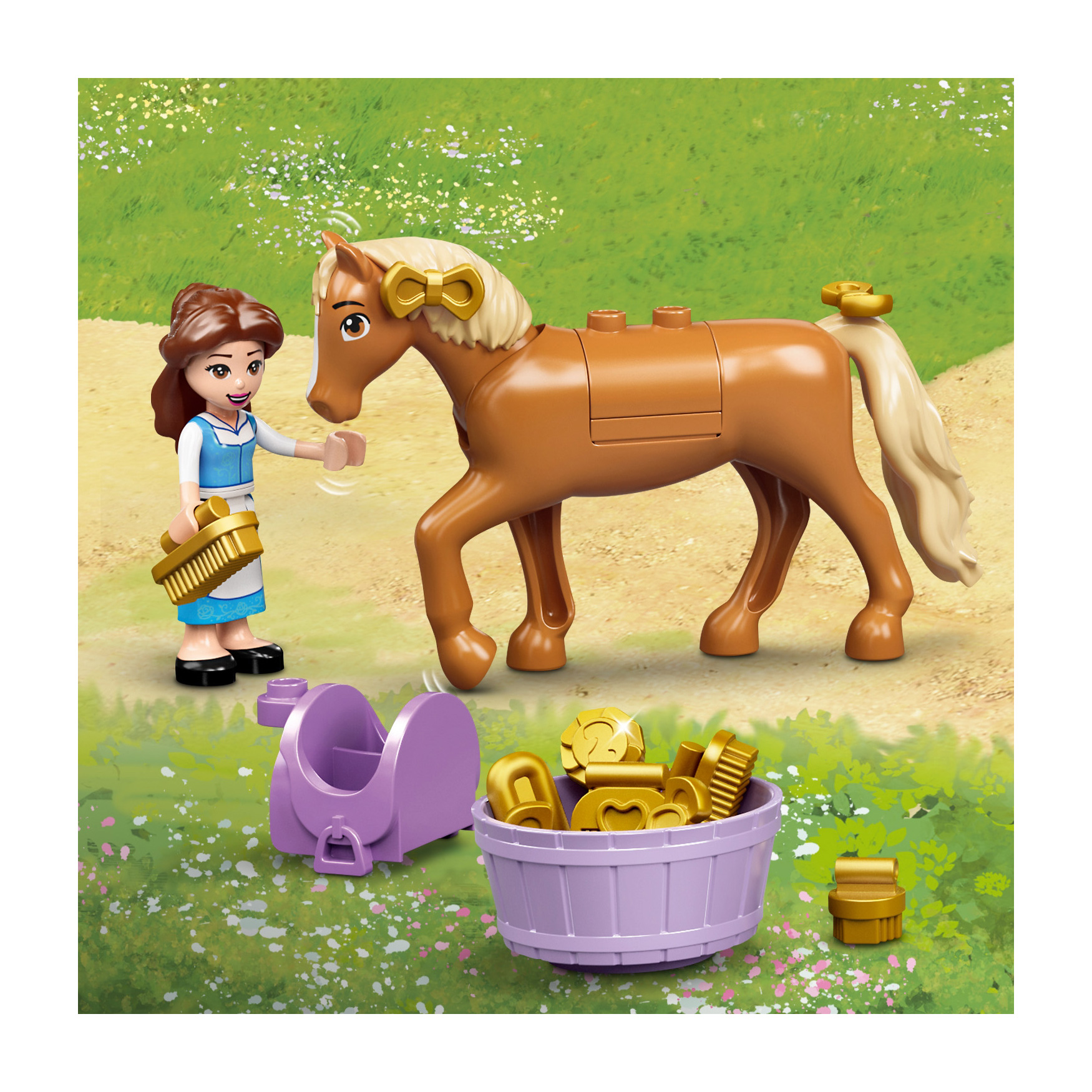 LEGO® Disney Rapunzels königliche 43195 Princess Ställe Belles günstig kaufen und