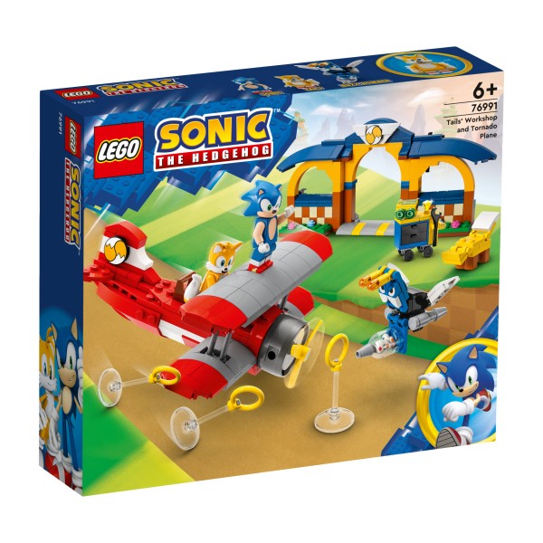 LEGO® Sonic the Hedgehog™ 76991 Tails' Tornadoflieger mit Werkstatt