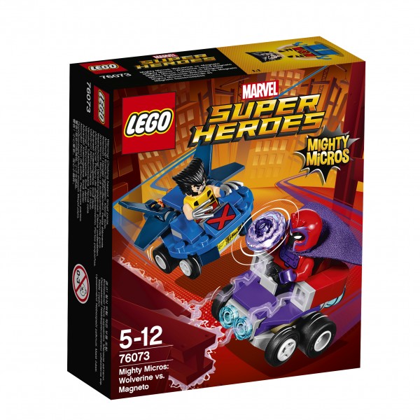 LEGO® Marvel Super Heroes 76073 Mighty Micros: Wolverine vs. Magneto