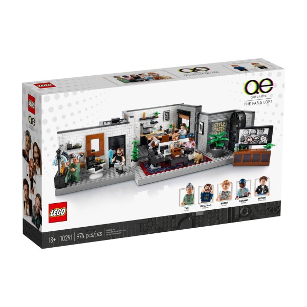 LEGO® 10291 Queer Eye - Das Loft der Fab 5