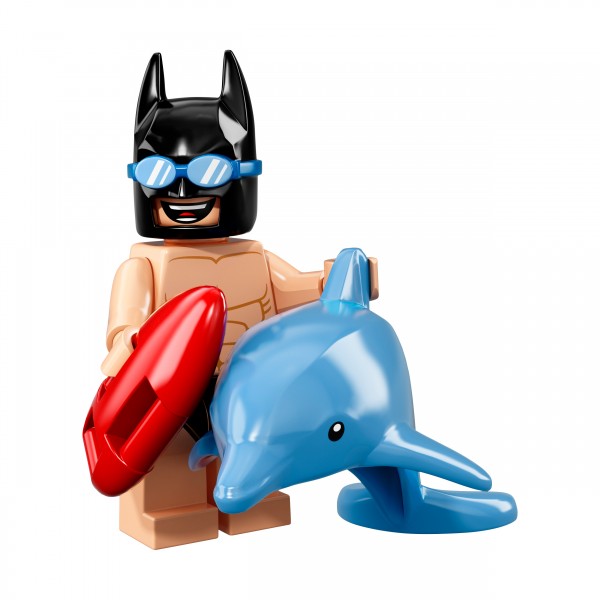 The LEGO® Batman Movie Minifigur Serie 2 - Badehosen Batman 71020-06