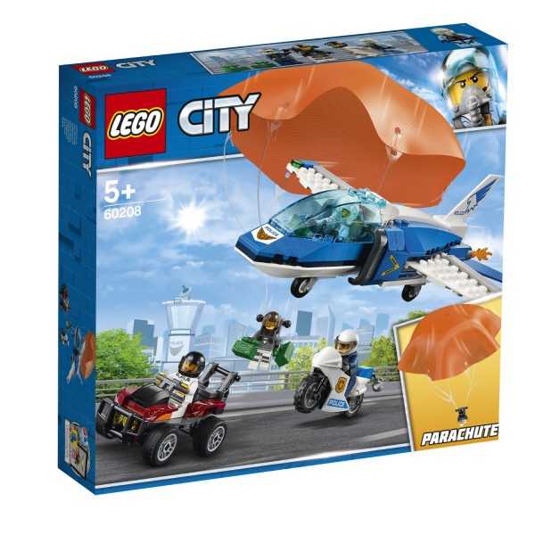 LEGO® CITY 60208 Polizei Flucht mit dem Fallschirm