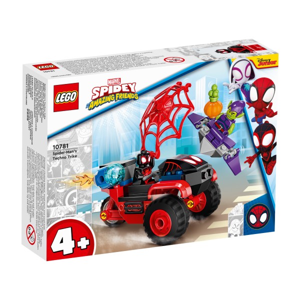 LEGO® 4+ Marvel Spidey 10781 Miles Morales: Spider-Mans Techno-Trike