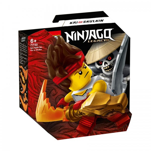LEGO® NINJAGO® 71730 Battle Set: Kai vs. Skulkin