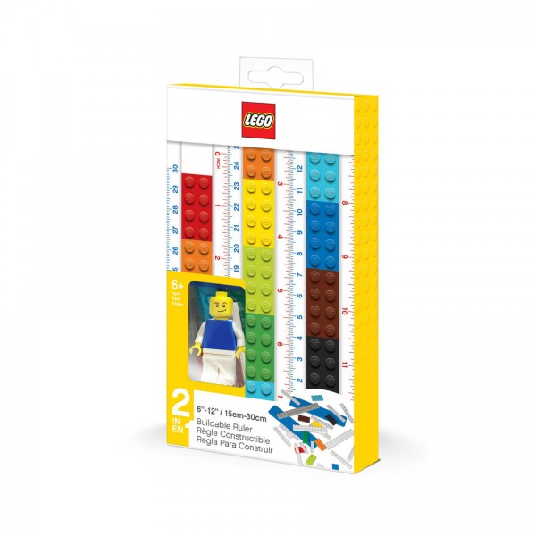 LEGO® 52558 Lineal zum Selberbauen mit LEGO-Minifigur