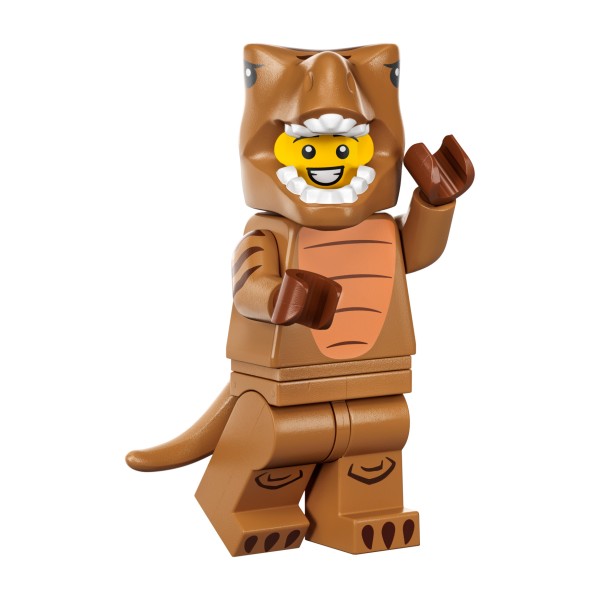 LEGO® Minifigur Serie 24 71037-06: T-Rex-Kostümfan