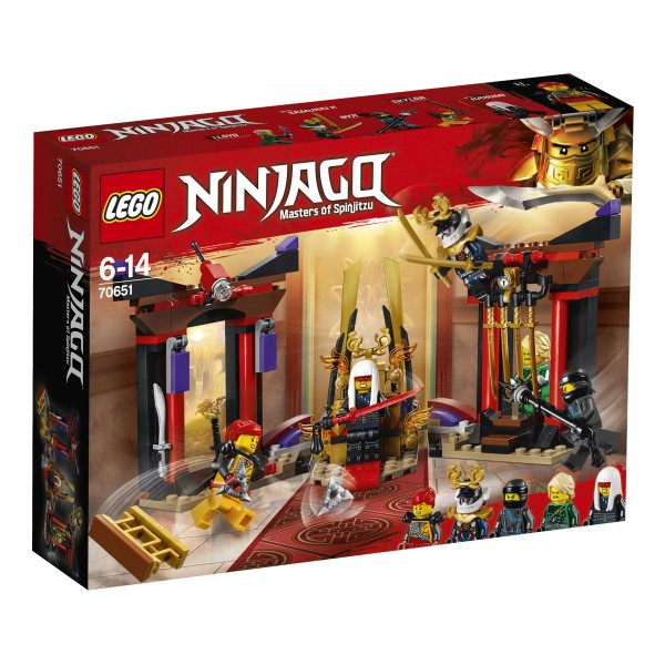 LEGO® Ninjago 70651 Duell im Thronsaal