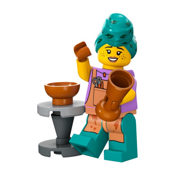 LEGO® Minifigur Serie 24 71037-09: Töpferin