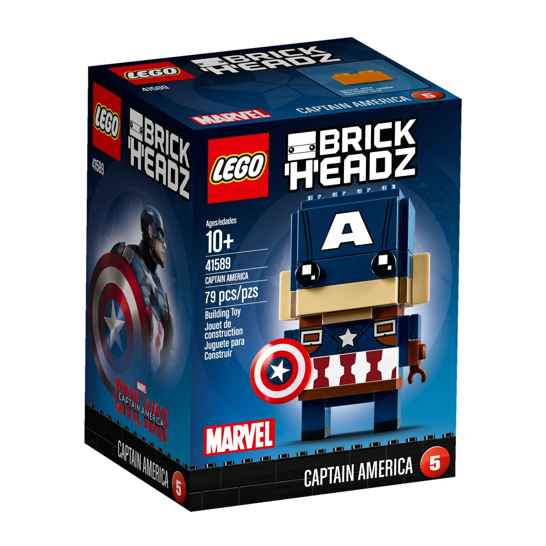 LEGO® BrickHeadz 41589 Captain America günstig kaufen | brickstore.at
