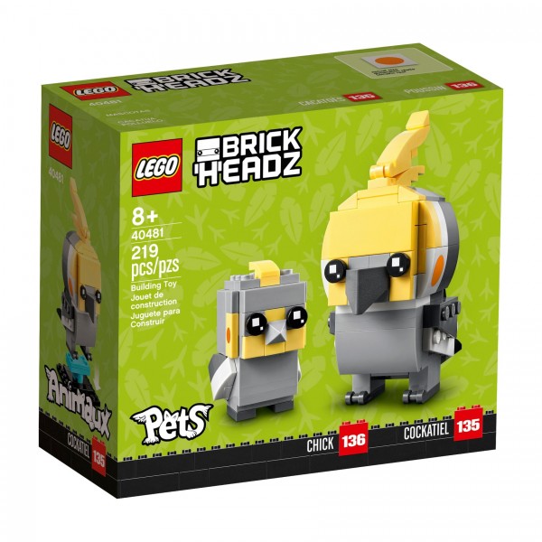 LEGO® BrickHeadz™ 40481 Nymphensittich