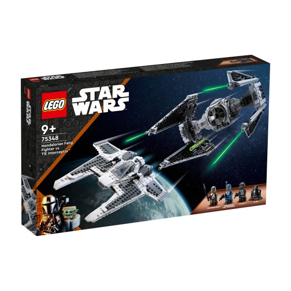 LEGO® Star Wars™ 75348 Mandalorianischer Fang Fighter vs. TIE Interceptor™