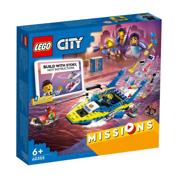 LEGO® CITY 60355 Detektivmissionen der Wasserpolizei