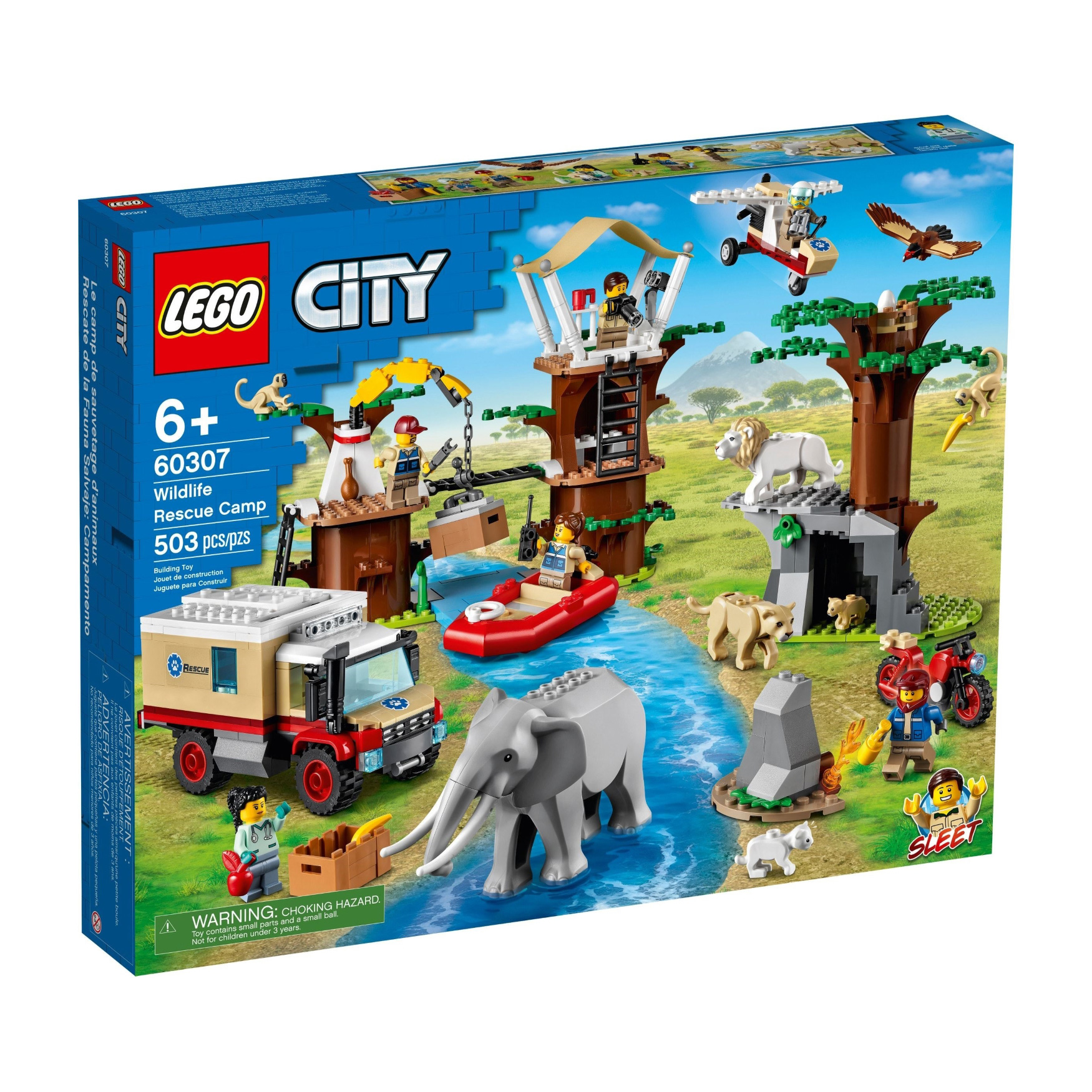 LEGO® CITY 60307 Tierrettungscamp günstig kaufen!