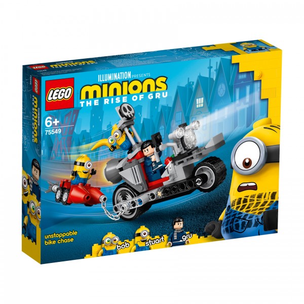LEGO® Minions 75549 Unaufhaltsame Motorrad-Jagd