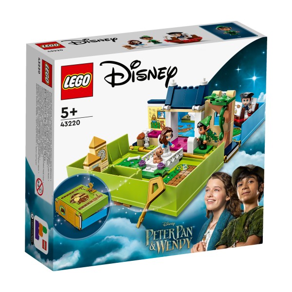 LEGO® Disney Classic 43220 Peter Pan & Wendy - Märchenbuch-Abenteuer