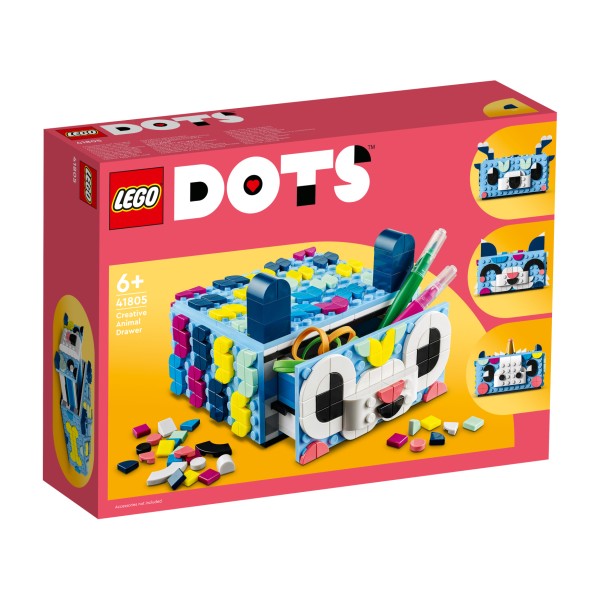 LEGO® DOTS™ 41805 Tier-Kreativbox mit Schubfach