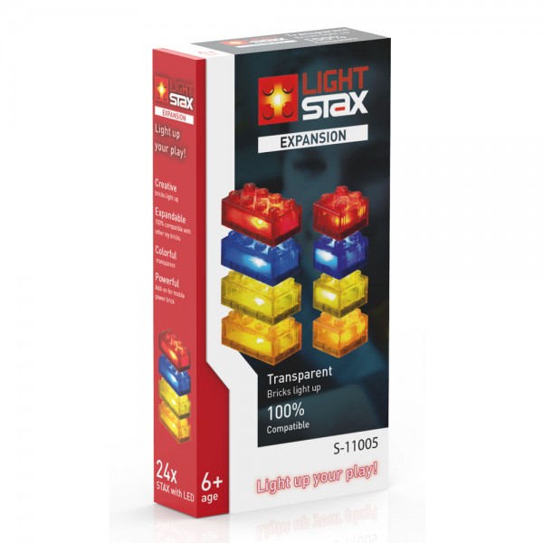 LIGHT STAX® Expansion Set Colorful Transparent