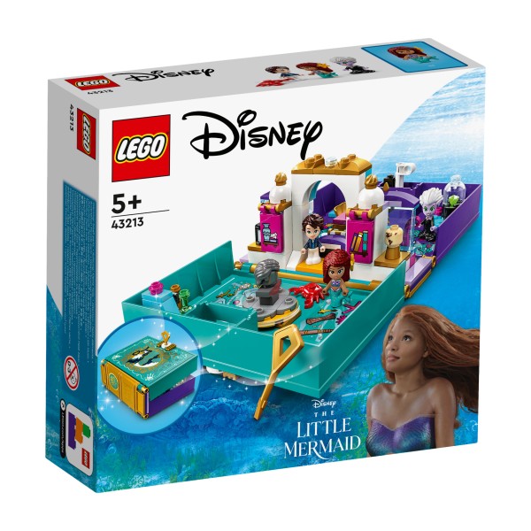 LEGO® Disney Princess 43213 Die kleine Meerjungfrau - Märchenbuch
