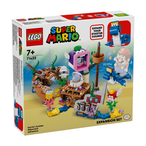 LEGO® Super Mario™ 71432 Dorrie und das versunkene Schiff - Erweiterungsset