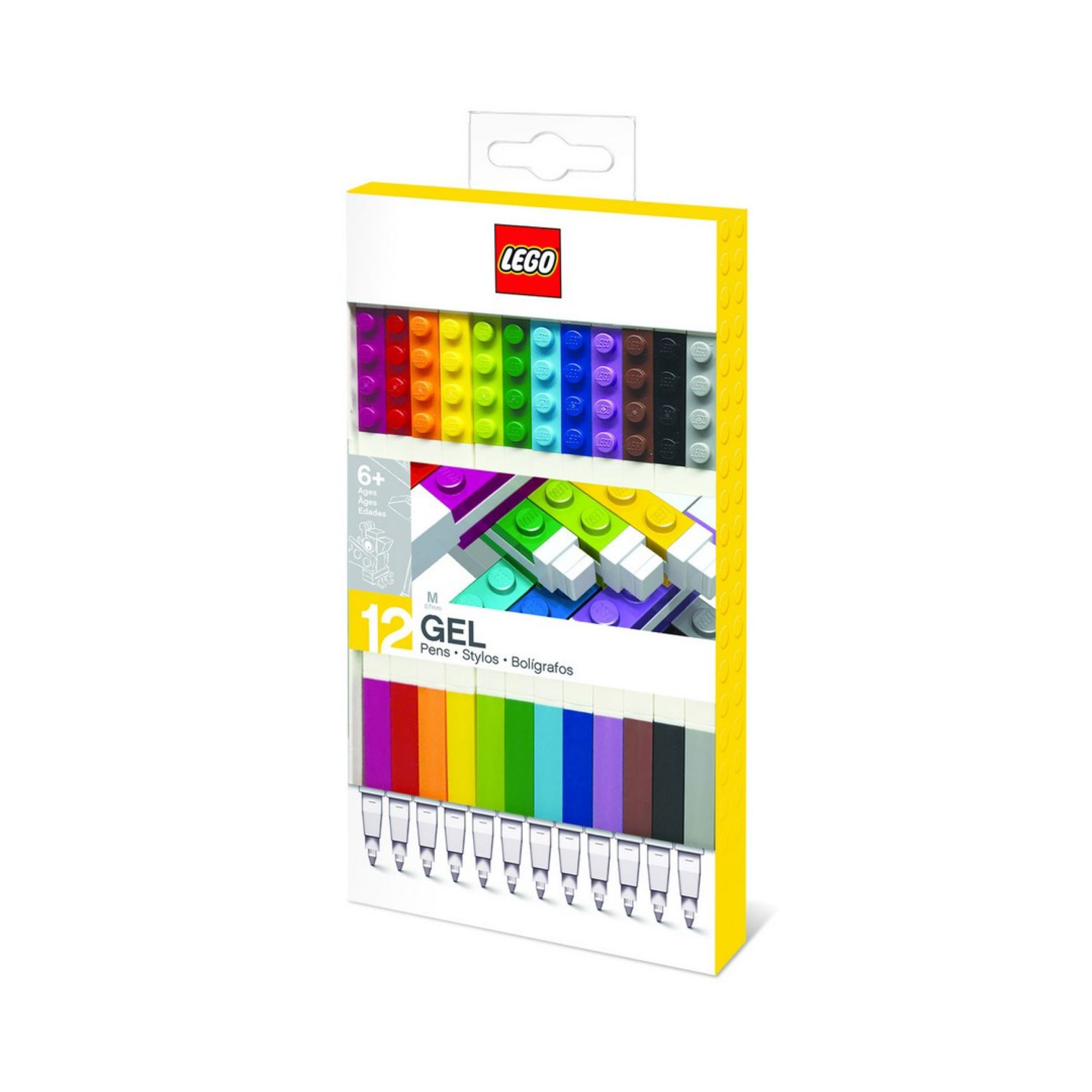 LEGO Stationery 51513 Gelschreiber 3er Set schwarz/rot/blau Gel Stifte 
