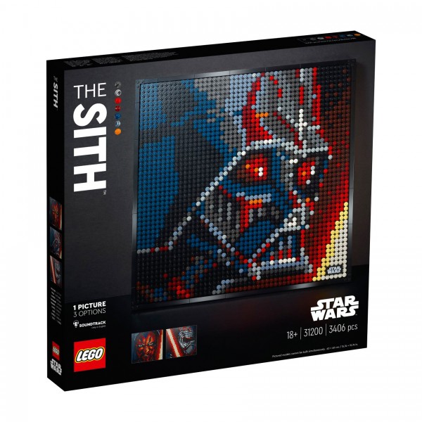 LEGO® Art 31200 Star Wars™: Die Sith - Kunstbild