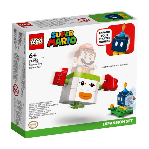 LEGO® Super Mario™ 71396 Bowser Jr‘s Clown Kutsche - Erweiterungsset