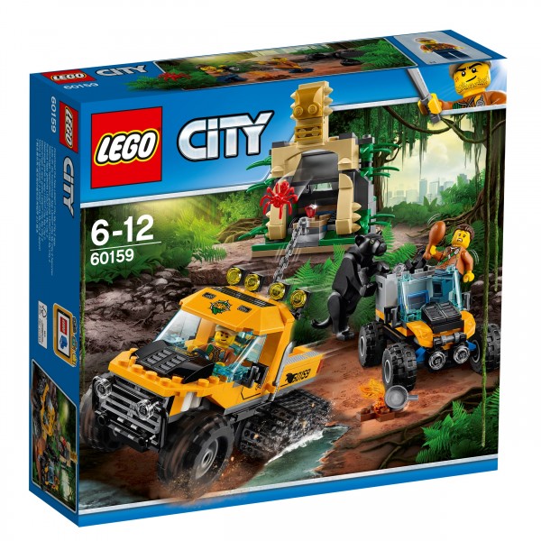 LEGO® CITY 60159 Mission mit dem Dschungel-Halbkettenfahrzeug