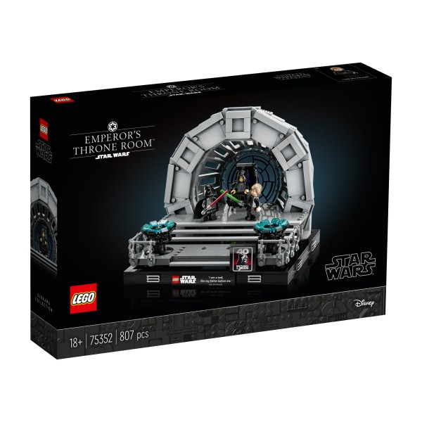 LEGO® Star Wars™ 75352 Thronsaal des Imperators™ - Diorama