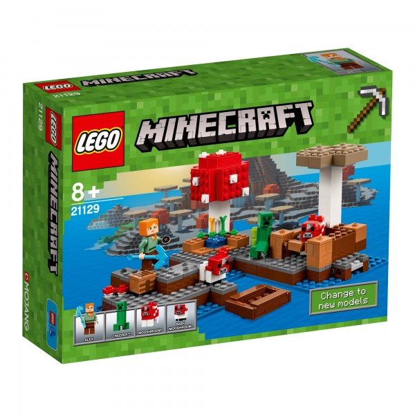 LEGO® Minecraft 21129 Die Pilzinsel