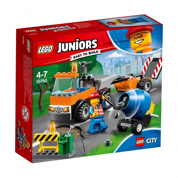 LEGO® Juniors 10750 Straßenbau-Laster