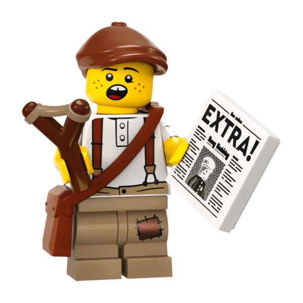 LEGO® Minifigur Serie 24 71037-12: Zeitungsjunge