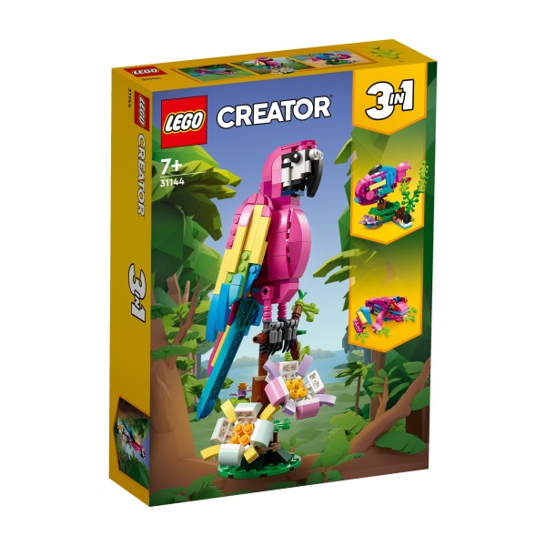 LEGO® Creator 31144 Exotischer pinkfarbener Papagei