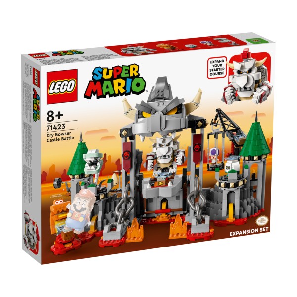 LEGO® Super Mario 71423 Knochen-Bowsers Festungsschlacht - Erweiterungsset
