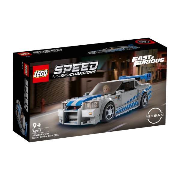 LEGO® Speed Champions 76917 2 Fast 2 Furious - Nissan Skyline GT-R (R34)