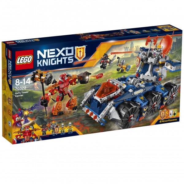 LEGO® Nexo Knights 70322 Axls mobiler Verteidigungsturm