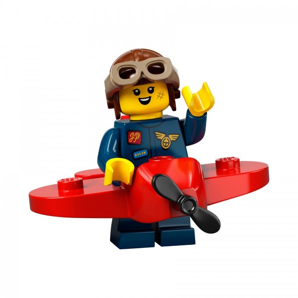 LEGO® Minifigur Serie 21 71029-09: Flugzeug-Mädchen