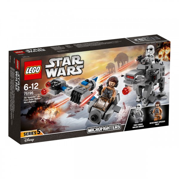 LEGO® Starwars 75195 Ski Speeder vs. First Order Walker Microfighters