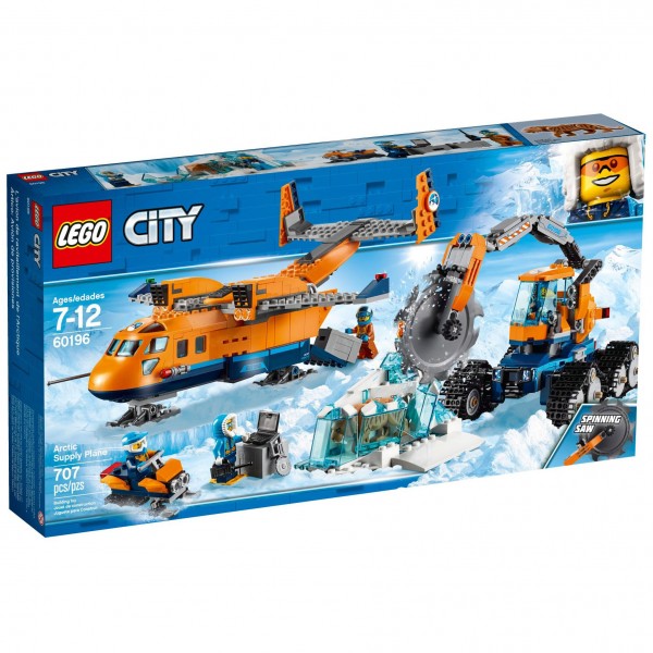 LEGO® CITY 60196 Arktis-Versorgungsflugzeug
