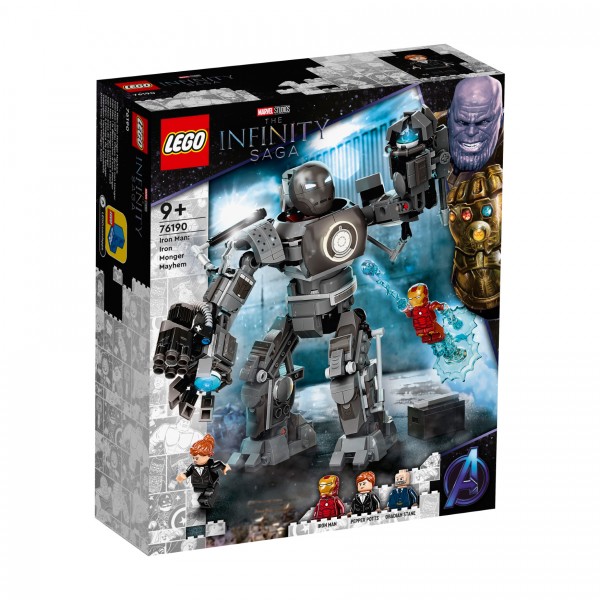 LEGO® Marvel Super Heroes™ 76190 Iron Man und das Chaos durch Iron Monger