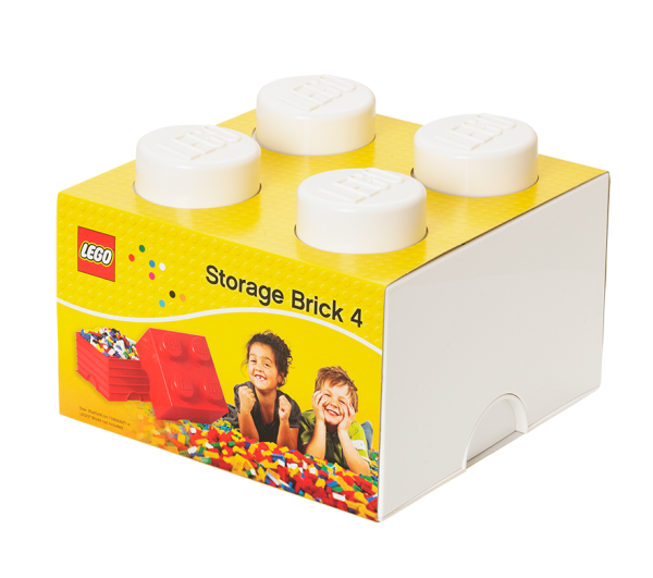 LEGO® Storage Brick 4 weiss