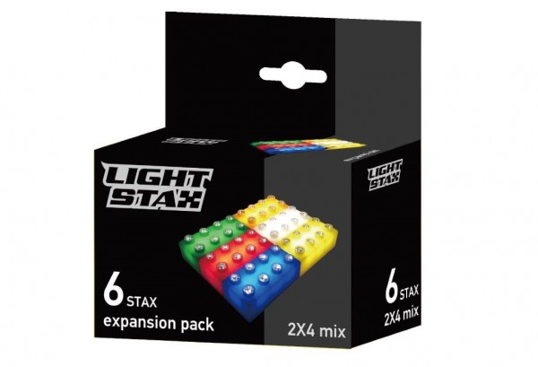 LIGHT STAX® Junior Expansion Set Mix 2x4 Noppen