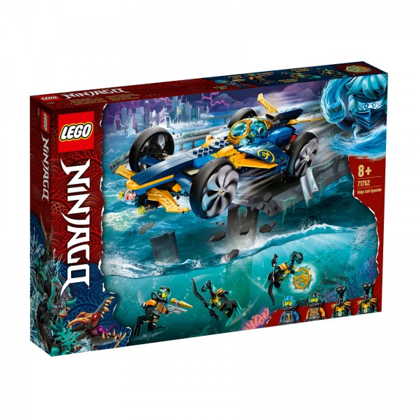 LEGO® NINJAGO 71752 Ninja-Unterwasserspeeder