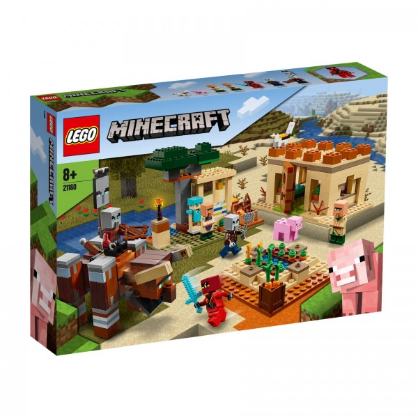 LEGO® Minecraft 21160 Der Illager-Überfall