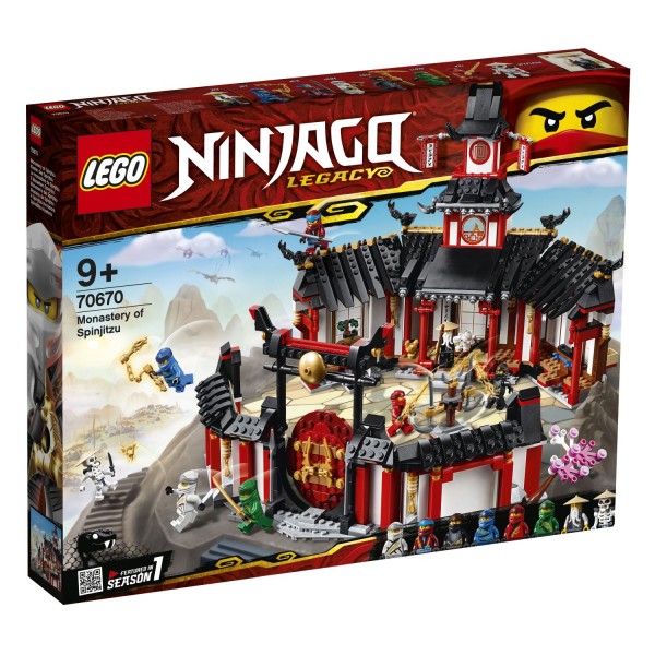 LEGO® NINJAGO® 70670 Kloster des Spinjitzu