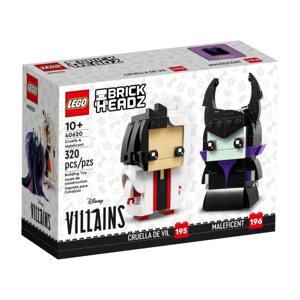 LEGO® BrickHeadz™ 40620 Cruella und Maleficent