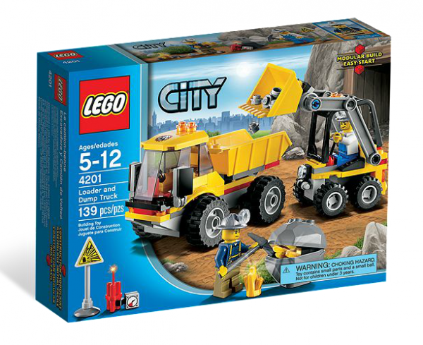 LEGO® CITY 4201 Bagger mit Kipplaster