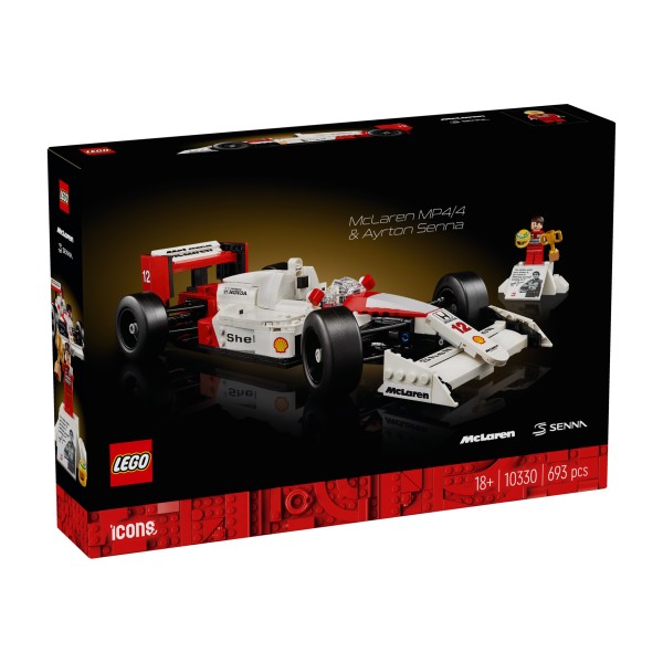 LEGO® Icons 10330 McLaren MP4/4 & Ayrton Senna
