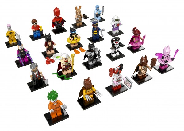The LEGO® Batman Movie 71017 Minifiguren - alle 20 Figuren